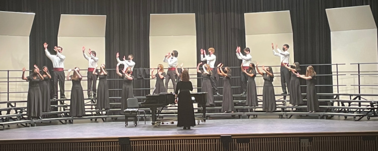 Image of Chamber's Performance at the Spring Concert.