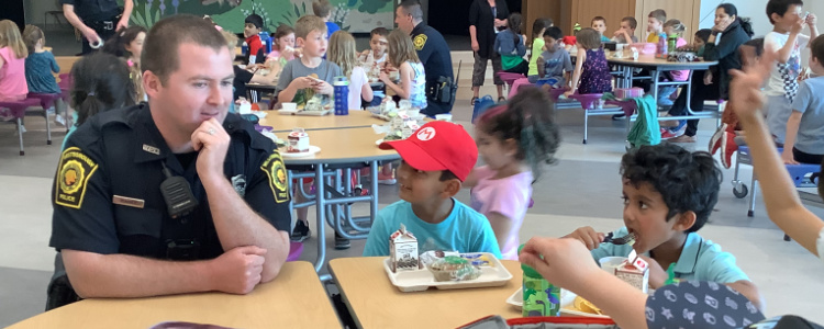 WPD visits Fales May 23